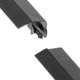thumbnail image 3 of KAKOWELY 2Ud Protectores De Postes De Vinilo Negros Con Acabado Elegante Para Y Escaleras, 3 of 8