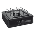 thumbnail image 1 of Parrilla Gas LP 1 Quemador Cuerpo Porcelanizado Eo Safe Imports Negro Compacta, 1 of 5