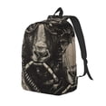 thumbnail image 1 of Balery Vintage Ram Pilot Mochila Clásica Impresa Básica para Viaje, Mochila Escolar Resistente al Agua, Mochila de Lona con Correas Ajustables-Small, 1 of 5