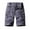 Dark Gray, variant on YYDGH Men's Lightweight Multi Pocket Cotton Casual Cargo Shorts Outdoor Twill Camo Shorts with Zipper Pockets Dark Gray S