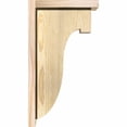 thumbnail image 3 of 6"W x 10"D x 18"H Del Monte Rough Sawn Corbel w/Backplate, Douglas Fir, 3 of 9