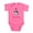 Raspberry, variant on CafePress - Beagle Christmas - Cute Infant Bodysuit Baby Romper - Size Newborn - 24 Months