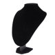 thumbnail image 1 of Maniquíes con Exhibición de Collar de Negro, Soporte de Busto con Exhibición de Collar - 4 Tamaños a Elegir - #a 29 × 29x21 cm (negro), 1 of 9