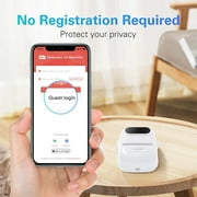 Mini Bluetooth Printer Compatible with Android and iOS Phone Bill Labeling Office Cable Retail Tag Barcode P50 Maker Machine