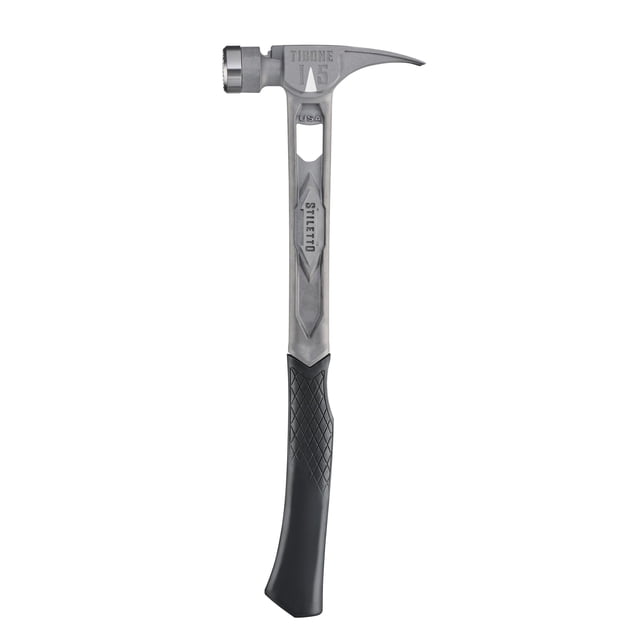 Hammer Stiletto TIB15MC TiBone Titanium, 450 ml, cara fresada