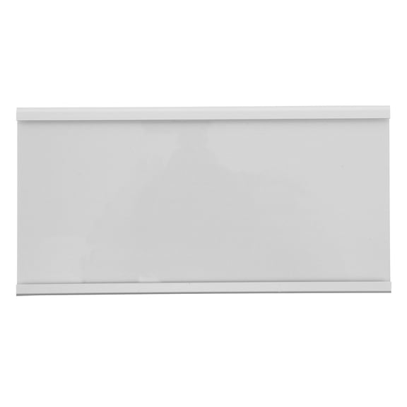 Wall Nameplate Holder: Aluminum Door Name Plate Holder - Wall Mount Door Sign for Display Offices Businesses Department Meeting Room Cubicle 12x24cm
