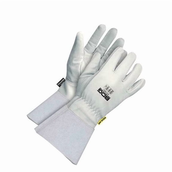 Bdg Leather Gloves,A4,Gauntlet Cuff,L 20-9-1605-L