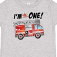 thumbnail image 4 of Inktastic I'm 1 Fire Truck 1st Birthday Boys or Girls Baby T-Shirt, 4 of 5
