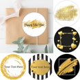 thumbnail image 2 of Pegatinas de purpurina de lujo con tema dorado, pegatina de texto con nombre personalizado, boda, Baby Shower, cumpleaños, bautismo, vacaciones, decoración DIY, 2 of 4