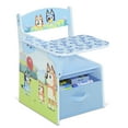 thumbnail image 4 of Bluey 3-Piece Toddler Bedroom Set by Delta Children - Includes Toddler Bed, Chair Desk and Toy Organizer, Blue, 4 of 13