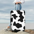 thumbnail image 7 of Susaid Milk Cow Print Elastic Washable Suitcase Cover with Hidden Zipper, Fits 18-32 Inch Luggage for Protection During Travel-X-Large, 7 of 7