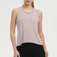 thumbnail image 4 of XIYON Womens Tops Loose Fit Sleeveless Yoga Shirt Cropped Athletic Top Casual Workout Tee Breathable Comfort Wear Summer Outfits 2026, 4 of 5