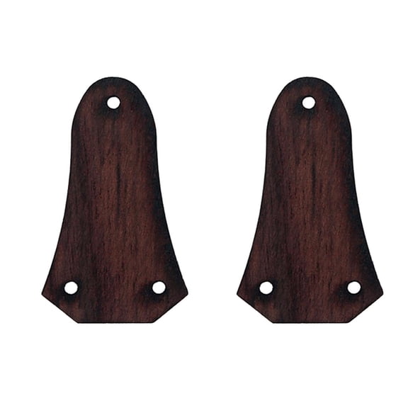 2 pieces rosewood guitar rod cover for acoustic / electric guitar parts