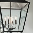 thumbnail image 3 of 52475AVI Kichler Lighting Dame - 4 Light Foyer In Homestead Style-27.75 Inches Tall and 18.5 Inches Wide-Anvil Iron Finish    -Traditional, 3 of 11