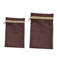 thumbnail image 1 of HILABEE 2 Pieces Sew Pocket with Zipper Clothes Inner Pockets Mobile Storage Pouch Small Style D, 1 of 5