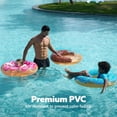 thumbnail image 5 of Joyfy 3 Packs 32.5'' Donuts with Glitters Pool Floats for Kids and Adults, Swim Tube Pool Rings Funny Tube Toys for Swimming Pool Party Decorations, 5 of 8