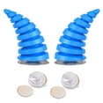 thumbnail image 2 of Casco Devil Horn, 2 Piezas Casco Devil Horns Decoración de Casco Accesorio para Casco Rendimiento Finamente Afinado, 2 of 6