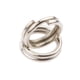 thumbnail image 4 of 200 Piezas de material acero Inoxidable Zulema Anillos Partidos Anzuelos de Pesca Conectores de Señuelos Bucles Dobles Señuelo anillos divididos, 4 of 8