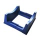 thumbnail image 3 of Soporte para exhibición de neumáticos de coche, ancho ajustable, fácil de montar, almacenamiento de llantas, ligero. Azul, 3 of 9