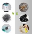 thumbnail image 4 of Escobillero Con Cerdas Suaves, Blanco Y Gris, 2 Piezas oso de fresa Hogar, 4 of 5