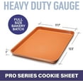 thumbnail image 2 of Gotham Steel Diamond Nonstick Copper Cookie Sheet, 2 of 6