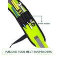 thumbnail image 3 of AISENIN Carpenter Tool Belt Suspenders, Heavy Duty Tool Belt Suspenders Reflective Safety Suspenders, 3 of 7