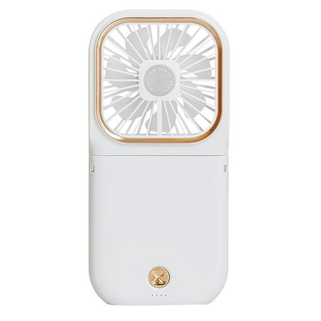 

New USB Charging Small Fan Folding Neck Portable Small Electric Fan Desktop Desk Fan Outdoor Power Bank