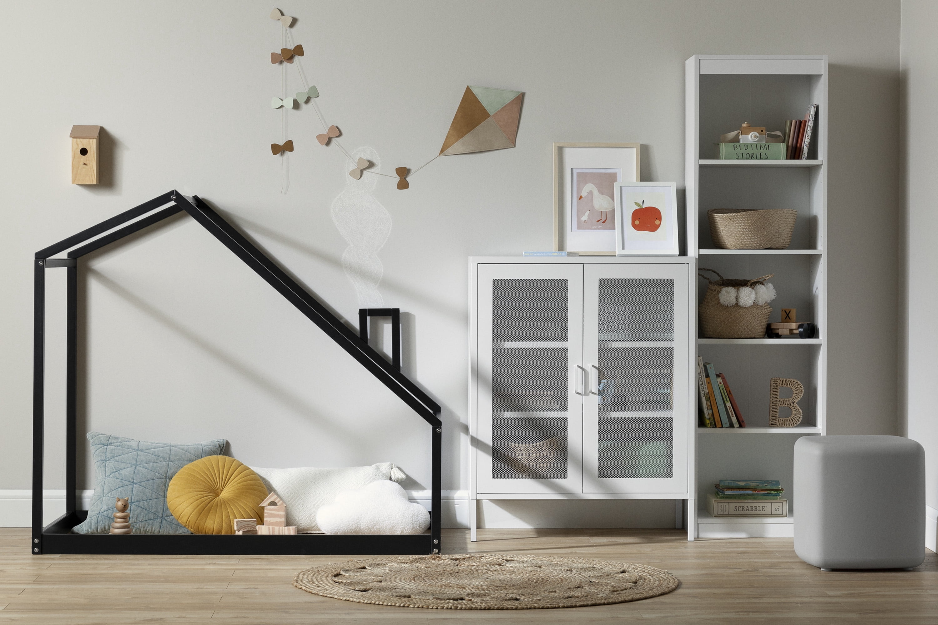South Shore Ohana, Scandinavian Play furniture, Toddler Black