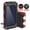 Red, variant on BAOKALER Solar Power Bank, Portable Charger, 20000mAh Solar Charger with LED Flashlight, IP65 Waterproof External Backup Battery Pack Perfect for Camping, Outdoor Activities