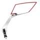 thumbnail image 4 of 2Pcs Motorcycle Street Bike Modified Square Rearview Mirror Rear View Side Mirrors Chrome, 4 of 4