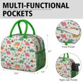 thumbnail image 6 of Womens Dinosaur and Volcano Pattern Lunch Box for Work,Insulated Lunch Bag for Women,Loncheras Para Mujer,Leakproof Adult Lunch Bag for Work,Beach,Travel,Picnic,Camping, 6 of 7