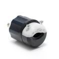 thumbnail image 2 of Enchufe eléctrico Leviton 021-02411-0PB con cierre negro/blanco, 2 of 4