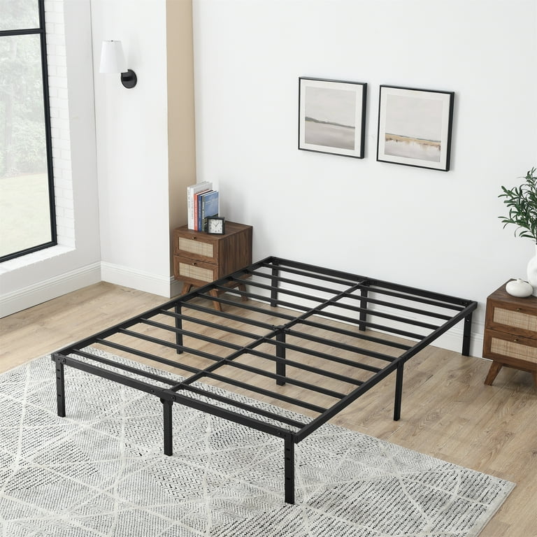 Walmart bed on sale slats queen