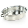 thumbnail image 3 of Gibson Home Radiance 15.5 Inch Stainless Steel Oval Roaster with Lid and Roasting Rack, 3 of 3