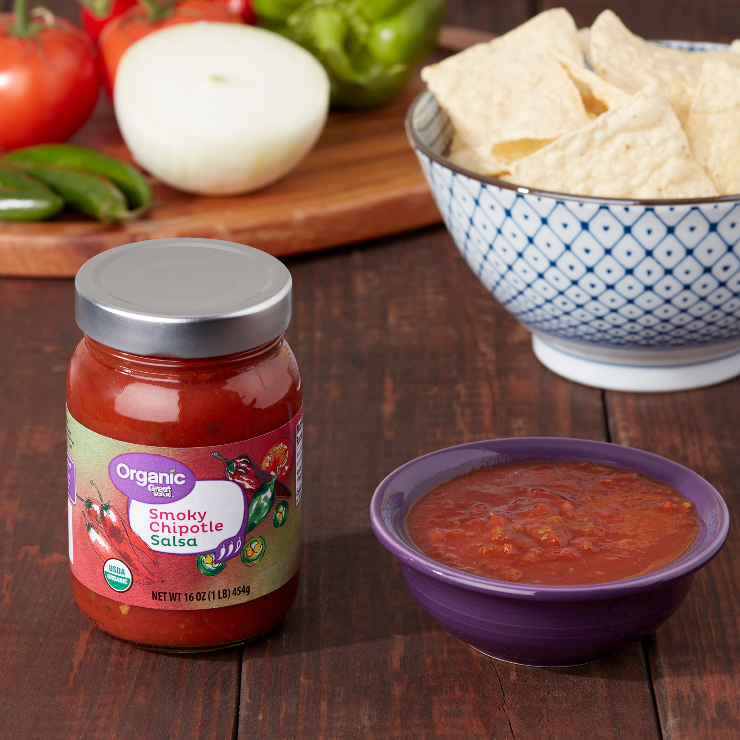 Organic Salsa Chipotle - 3 Pack