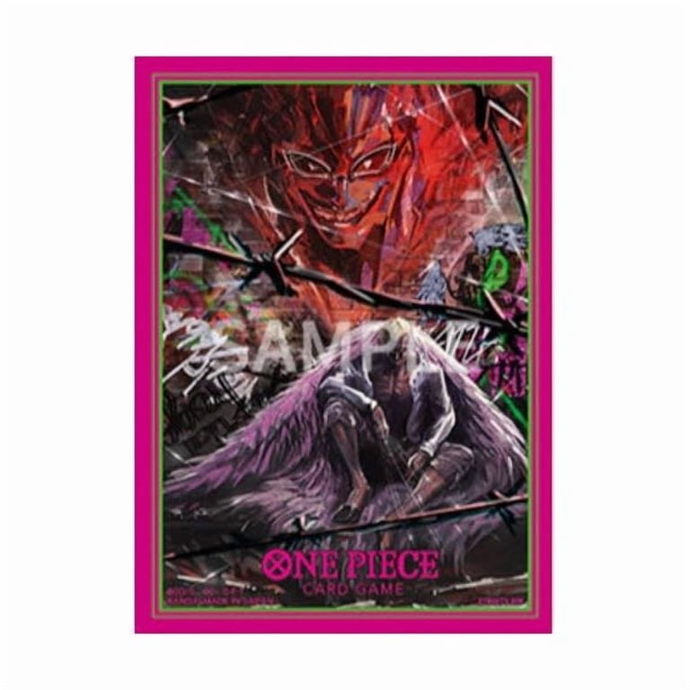 doflamingo card sleeves Official One Piece Game (70 Sleeves) themed artwork One Piece Card Game OFFICIAL
