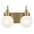 thumbnail image 4 of Hex 2-Light Bathroom Vanity Light in Champagne Bronze, 4 of 8