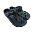 thumbnail image 3 of Andrew By Andrew Stevens Women’s Comfort Slide Thong Buckle EVA Flat Sandal, 3 of 4