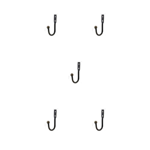 Billuyoard Colgador de montaje en pared para el hogar, toalla de tamaño pequeño, ropa, sombrero, gancho de almacenamiento, ganchos de sujeción, Type2 NO2