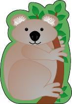 Creative Shapes Etc. Large Notepad Koala, Paper Writing Pad for Notes, Classrooms and More