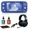 thumbnail image 1 of Nintendo Switch Lite Blue avec Casque de Jeu Filaire Multiplateforme Razer Kraken et Kit de Nettoyage 6Ave, 1 of 6