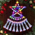 thumbnail image 3 of elitegadget Christmas Star String Lights - 355 LEDs Star Waterfall Light Christmas Enchanting Fairy String Lights + Remote Control For Outdoor Indoor Garden Yard Party Decoration (Multi-Color), 3 of 5
