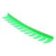 thumbnail image 5 of Decoración de casco, decoración de casco de motor, pegatina para sombrero, peluca divertida, cabello creativo Verde, 5 of 9