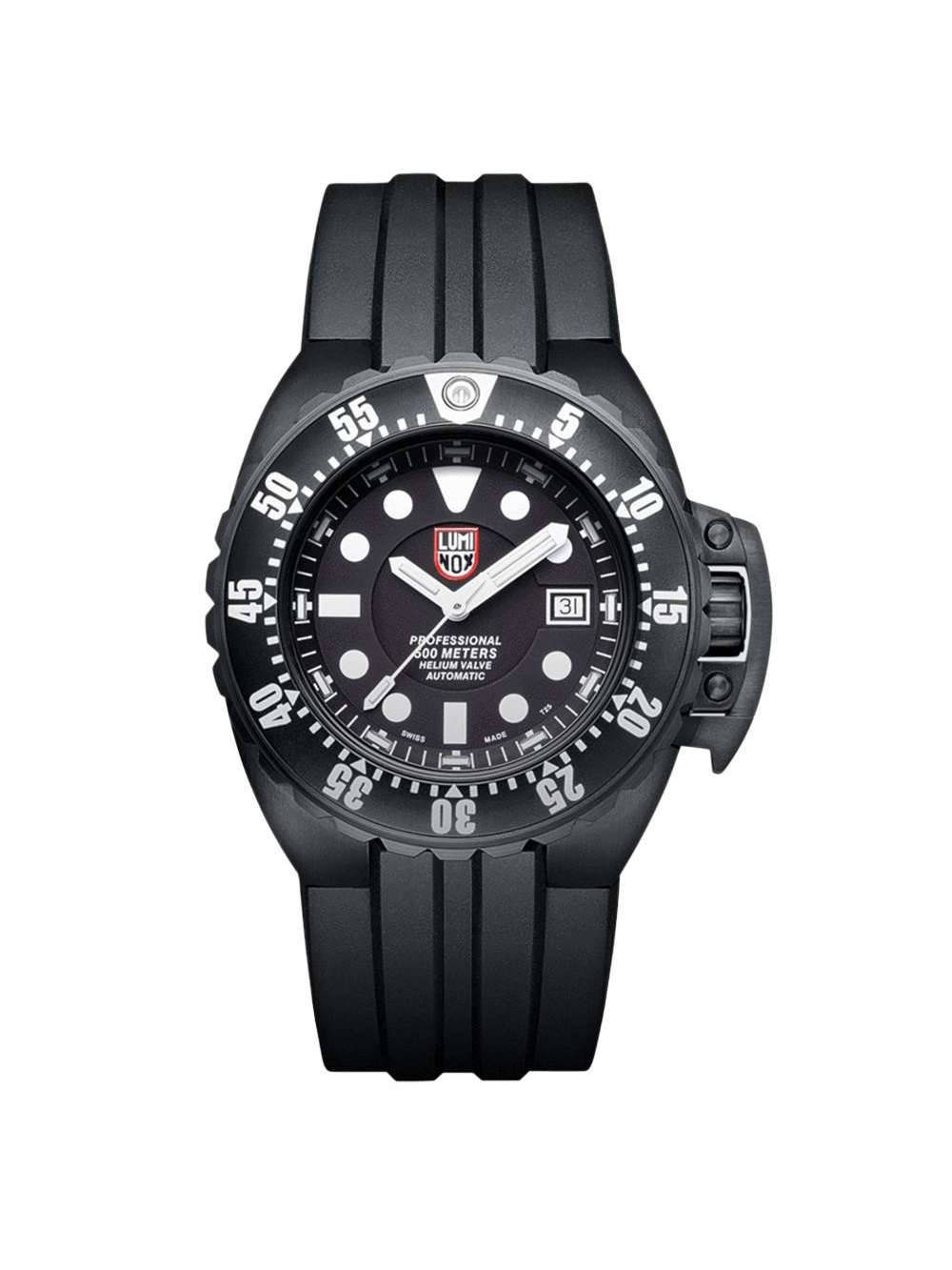 Luminox Deep Dive 1500 Series 44mm Steel Black Dial Automatic Mens ...