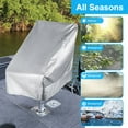 thumbnail image 4 of Housse de Siège de Bateau, Housses de Siège en Toile Robustes, Housse de Siège Pliable Imperméable pour Bateau, Durable et Résistante aux Intempéries, Housse de Protection pour Chaise de Pêche pour Prévenir les Dommages Causés par le Soleil, 4 of 9