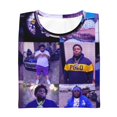 thumbnail image 4 of T-Shirt à Col Rond Imprimé 3d avec Motif Ondulé pour Jeunes, Manches Courtes, pour Garçons et Filles, 4 of 8