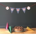thumbnail image 2 of Inkdotpot Ready To HangI Am TwoHappy Birthday Sign Party GarlandBaby Boy BaseballBirthday Confetti, 2 of 4