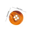 thumbnail image 4 of UPOUART 40pcs Versatile Buttons for Clothing in Light Beige for Various Consumers with Replacement for Sweaters, 4 of 8