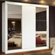 thumbnail image 2 of Ropero Closet Madesa Monaco 3 Puertas Corredizas 2 con Espejo Blanco 10932E, 2 of 7