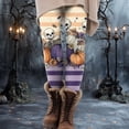 thumbnail image 4 of mgoYE Halloween Sweat Pants Women High Waisted Stretchy Soft Holiday Patterned Tights Workout Yoga Pants Women Legging Size M, 4 of 7